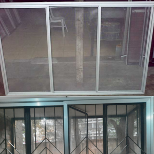 Thai Aluminum Sliding Mosquito Net Installation