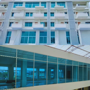 Building Thai glass and aluminum project in Bangladesh