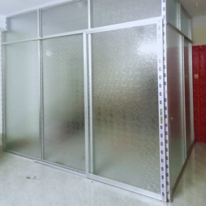 Thai glass partition installation service in Dhaka by City Mistri
